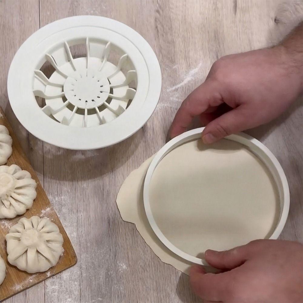 With Dough Cutter Dumpling Mold Manual Baozi Mold Easy To Use Steam Bun Mold  Home Baking