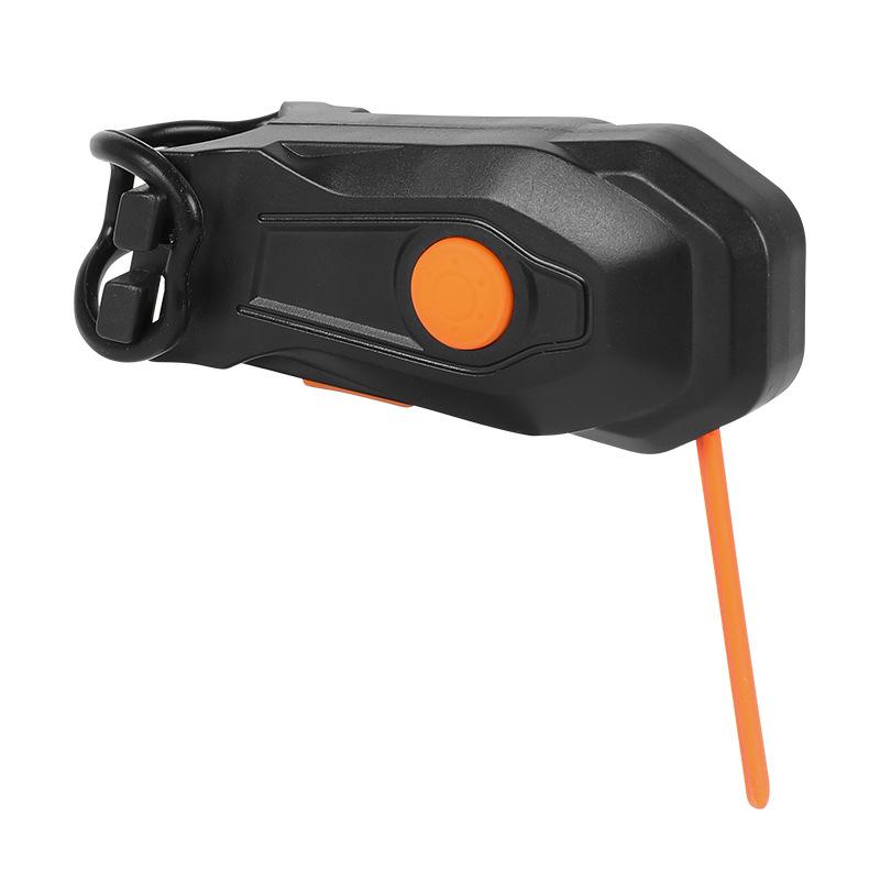 Creative Bike Rear Light Photon Drop Warning Lamp Waterproof Rechargeable LED Bicycle Taillight MTB Road Bike Cycling Light