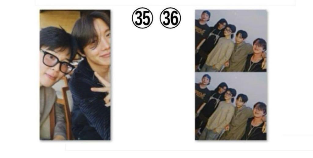 [USED] Exclusive BTS Jungkook, V, Jimin Photo Ticket for Korean Producers