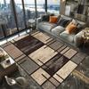 Luxury Modern Geometric Abstract Carpet Living Room Decor Sofa Rug Bedside Soft Area Rug Balcony Coffee Table Floor Mat Doormat