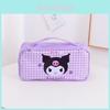 Kuromi Travel Storage Bag With Waterproof Oxford Material For Underwear And Makeup