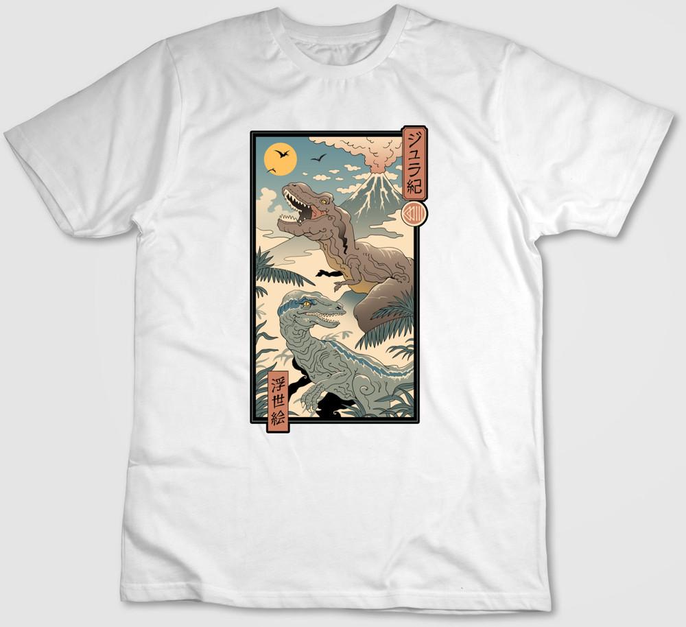 

Famous Movie Jurassic Park Figure, Short Sleeve T Shirt Men / Woman G519 M