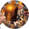 60Pcs Retro Sunset Waterproof Graffiti Sticker Aesthetic Decorative Luggage Laptop Phone Fridge Scrapbook Decals