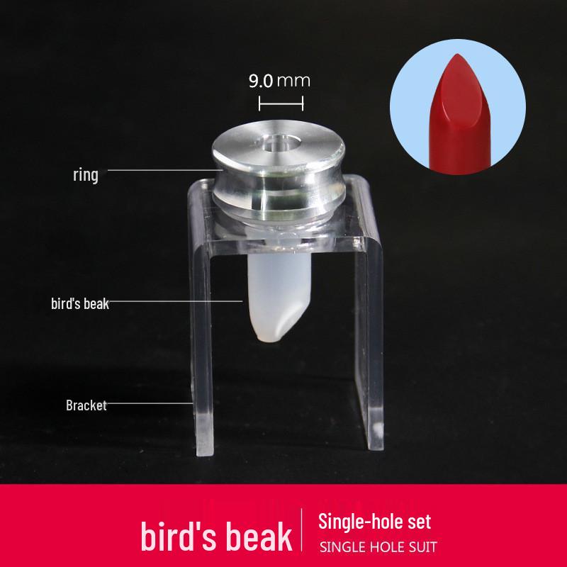 

DIY Homemade 9.0mm Lipstick Mold with Silicone Ring Holder Round Ring 9.0mm