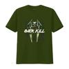 Overkill Band Concert Tour Black T Shirt All Size Pr198 Long Or Short Sleeves Vintage Washed Versatile Breathable Comfortable