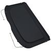 Rear Parcel Shelf Boot Load Luggage Cover For Vauxhall Mokka X J13 2012-2021 42554864 Black Trunk Cap Cargo Protective Plate