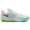 Nike Air Zoom G.T. Cut Academy Abrasion Resistant Grip Low Top Basketball Shoes Unisex White Green Sneakers Casual FB2598-107