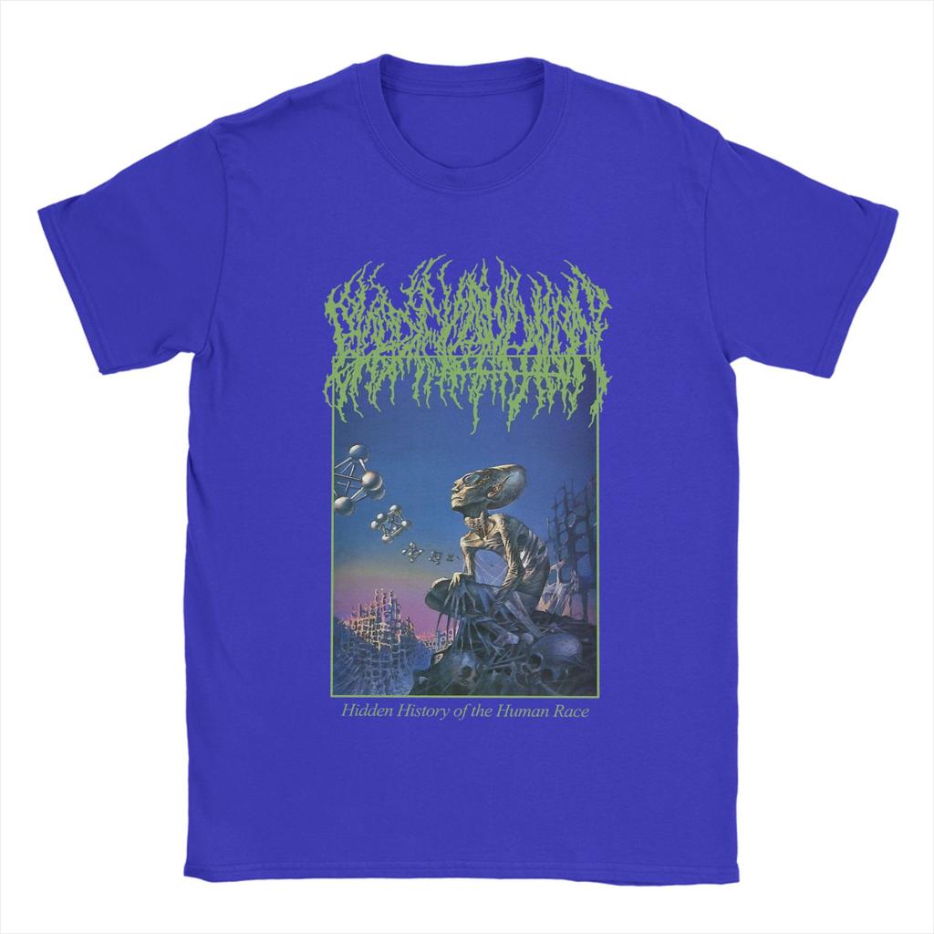 Blood Incantation Hidden Cotton TShirt For Unisex Summer Vintage TShirts Crewneck Novelty Tee Shirt Big Size Casual Clothes