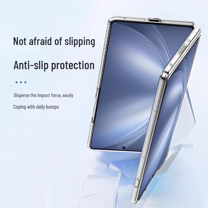 Smorss Vivo X Fold 5 Transparent Full-Coverage Phone Case