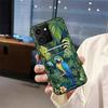 Dirt-resistant Back Cover Phone Case For Nokia HMD Skyline Card Slot Soft Case Cute Protective Cover Waterproof Graffiti
