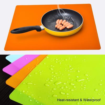 40*30CM Silicone Baking Mat Antiaderente Pan Liner Placemat Mesa Protetor Cozinha Pastelaria Bakeware Tapete Forno Almofada de Isolamento Térmico