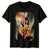Xena - Warrior Princess (1995) T-shirt van 100% katoen, geïnspireerd op een filmposter, retro jaren 80-stijl.