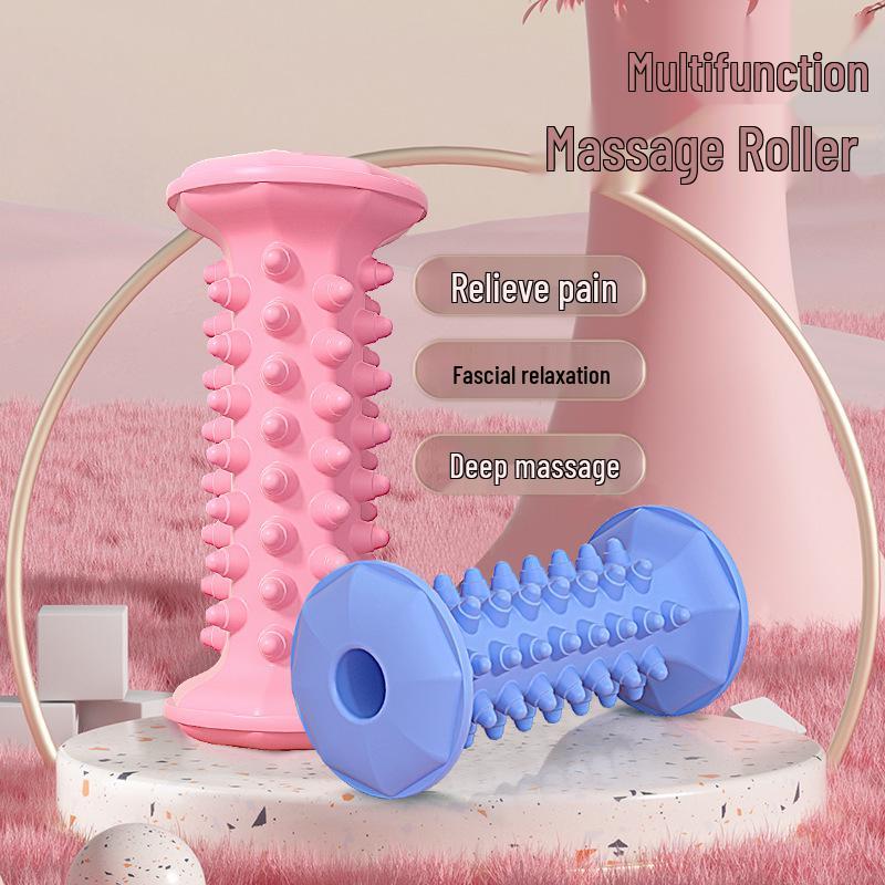 Plantar Massage Wheel: Foot Acupoint Stimulation, Relaxation, and Yoga Roller for Leg and Foot Fitness