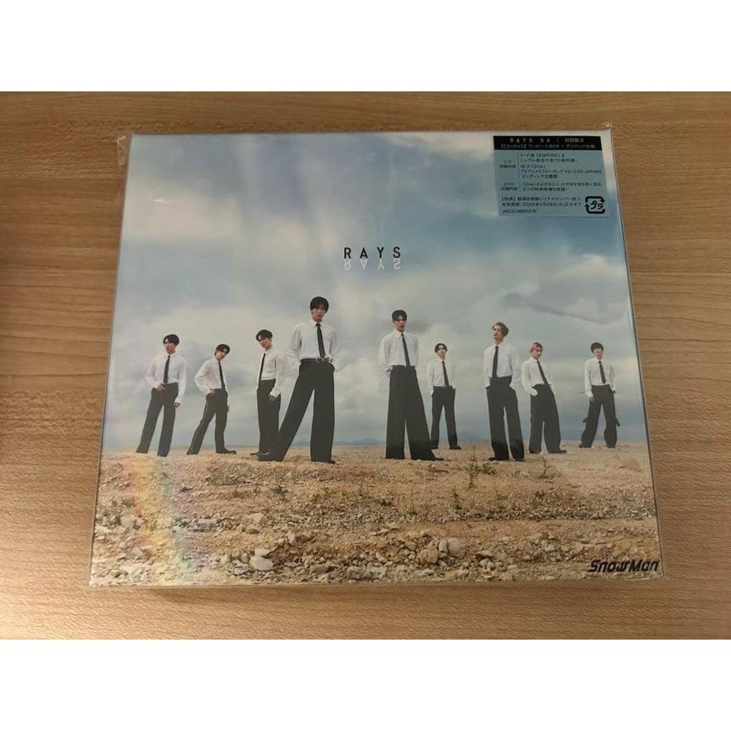 Used Snow Man RAYS Edition B CD+DVD