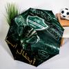AS Saint Emblem Umbrella - Automatic Open/Close, Compact 8-Rib Lightweight Umbrella Essential for outdoorPicnic Accessory Fan Gifts