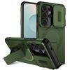 Samsung S26U Magnetic Bracket Protective Phone Case with Push-Window and Anti-Drop Lens A36