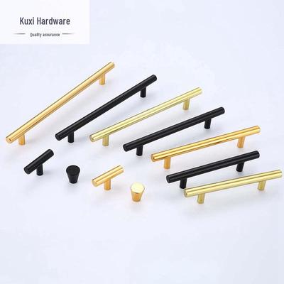 Minimalist Gold Aluminum Alloy Cabinet Drawer Pull