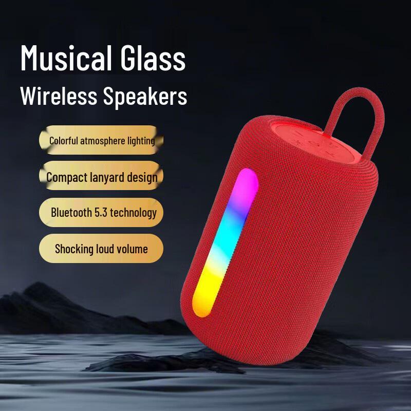 

SH-319 High Bass Portable Bluetooth Speaker: Indoor/Outdoor Use with Stylish Design