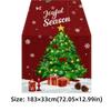 New Year Christmas Table Runner Xmas Party Flag Cover Christmas Table Flag Navidad Gift Merry Christmas Decorations