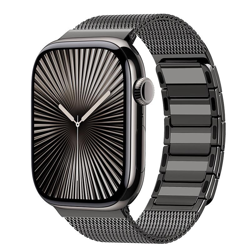 Apple Watch Stainless Steel Magnetic Strap - Compatible with iWatch and Ultra2