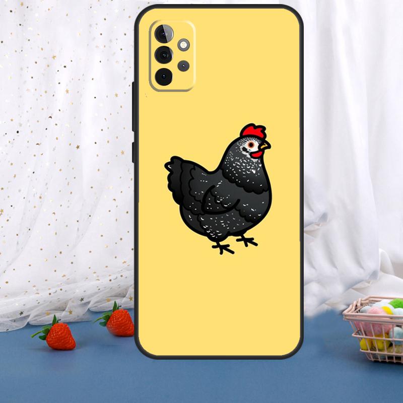 Chubby Chicken For Samsung Galaxy A54 A34 A14 A36 A56 A26 A16 A15 A55 A53 A33 A35 A22 A32 A52 A05 A06 Case