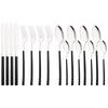 16Pcs Rainbow Dinnerware Stainless Steel Cutlery Set Western Knife Fork Spoon Dinner Flatware Set Kitchen Silverware Tableware
