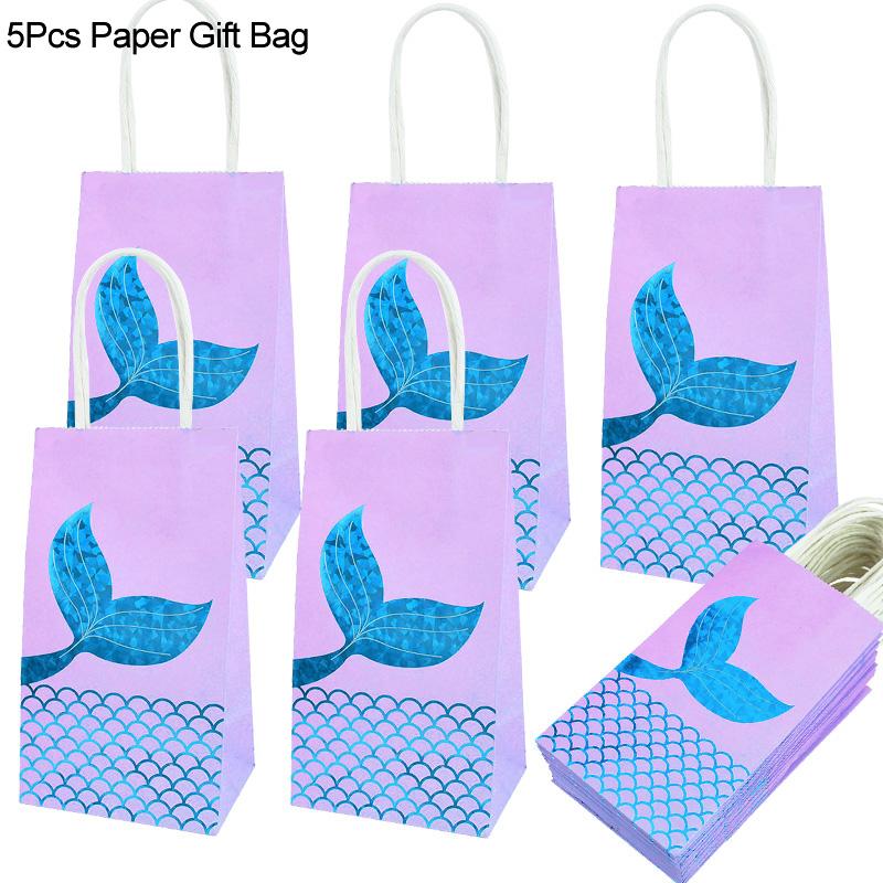 Little Mermaid Party Balloons 32inch Number Foil Balloon Kids Birthday Party Decoration Supplies Baby Shower Decor Helium Globos