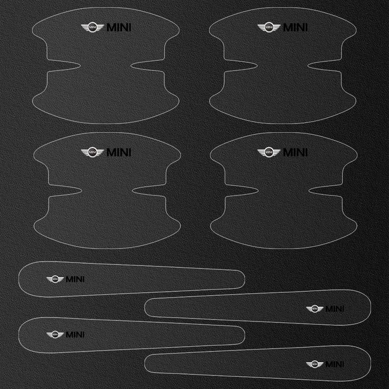 8pc Car Door Bowl Anti-scratch Sticker Clear Door Bowl Handle Protection Sticker For BMW E34 E46 E39 E38 E90 E60 E36 F30 F30 F10