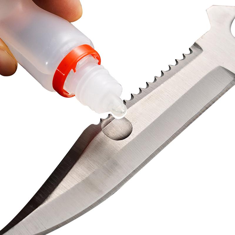10ml Blade Anti-Rust Oil Outdoor Knives Maintenance Cleaning Kit Custom Formulated Safe Oil to Protect Carbon Steel Knives