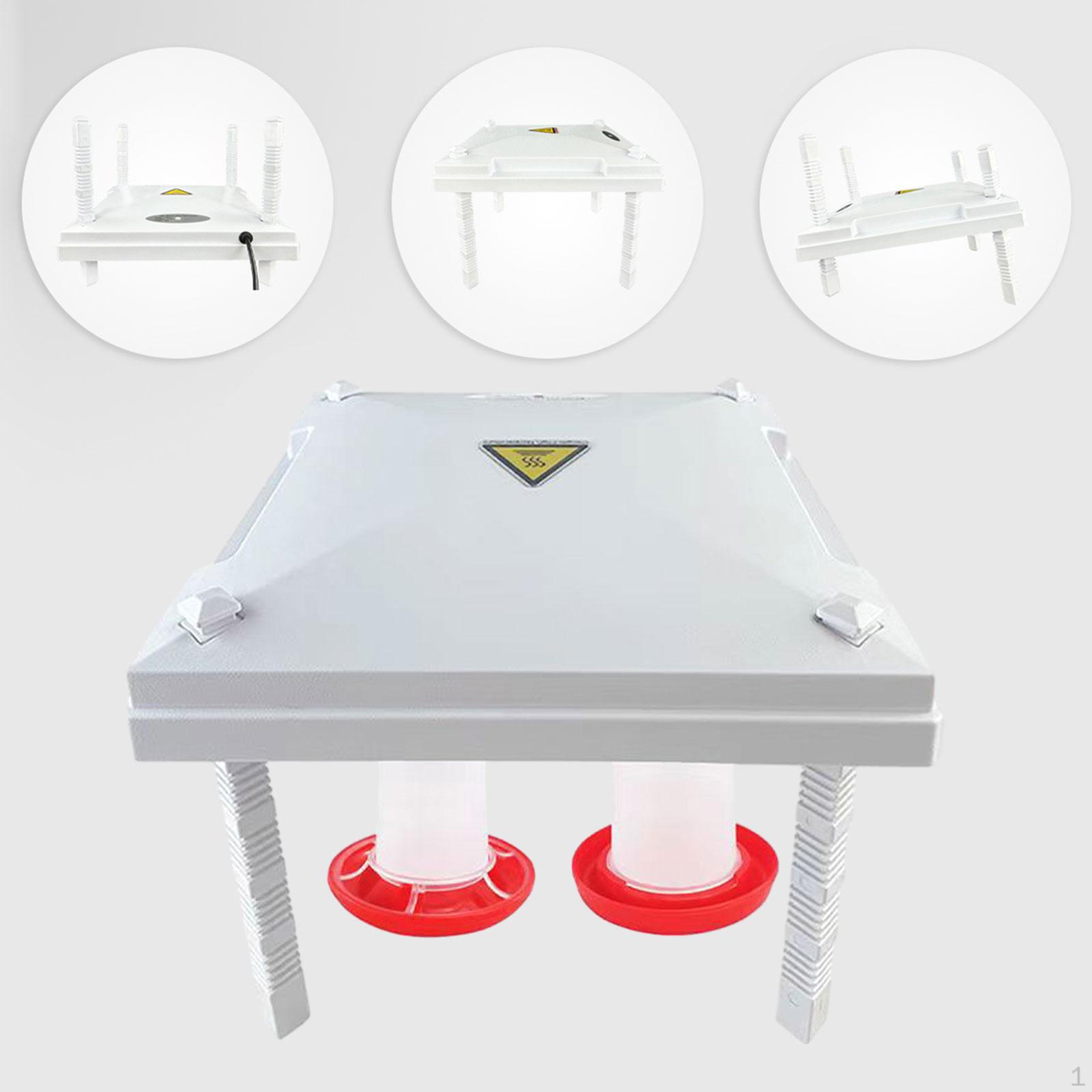 

Нагревательная пластина для брудера Обогреватель для цыплят Простая установка Инструменты для разведения Нагревательная подставка