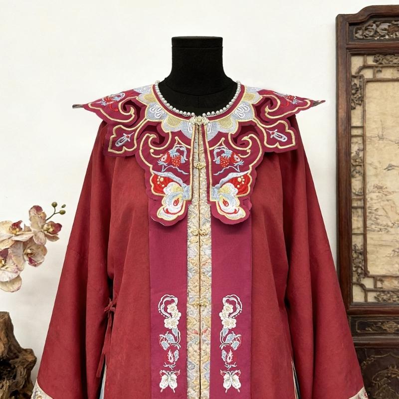 Elegant Embroidered Cloud Shoulder Scarf Fashion False Coller Flexible Costume Scarf For Weddings Parties And Prom Event