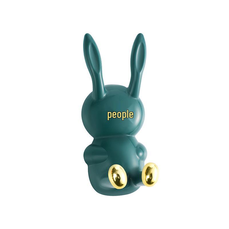 

Cute Rabbit Toothbrush Holder & No-Trace Wall Hook