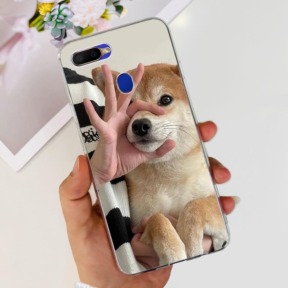 Silikon-Handyhülle für OPPO A5S Hülle AX5s CPH1909 Weiche TPU-Rückseite Für Oppo A7 AX7 CPH1901 CPH1903 Hüllen Capa Coque Fundas