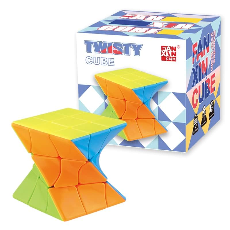 Twist cube, twist 3x3 speed cube, colorful twist cube