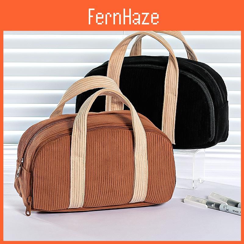 Minimalist Colorful Velvet Pencil Case With Durable Fabric Material For Students And Professionals