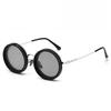 Vintage Round Steampunk Polarized Sunglasses For Men Women Outdoor Sport Shades -Level Adjustable Dimming Sun Glasses Uv400