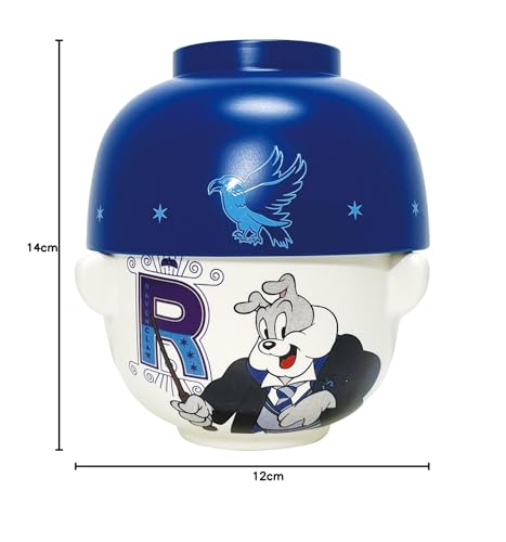 Warner Bros. 100th Anniversary Collaboration "Tom & Jerry x Harry Potter" Soup and Rice Bowl Set, Mini Spike, Harry Potter Merchandise, Tableware