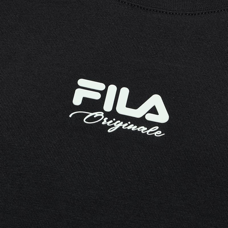 New FILA ORIGINALE Regular T Shirt Women's Jet Black F11W519103F-BK