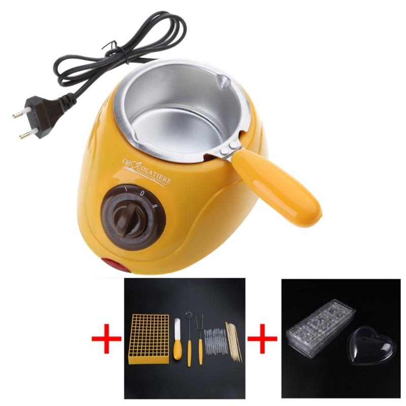 

Электрический шоколадный плавильный котел DIY ароматизированное мыло-масло нагревается с помощью формы