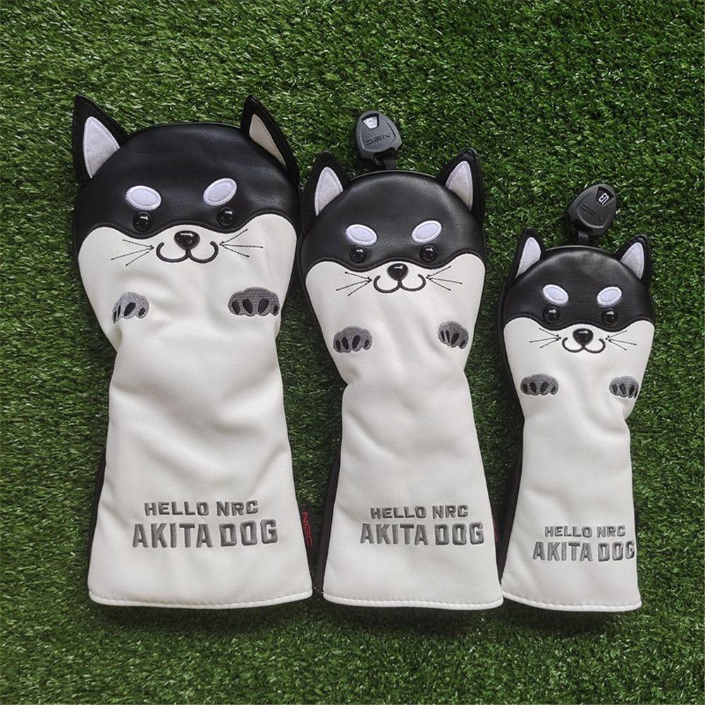 

Защитный головной убор для водителя с длинной шеей 1/3/5 Fairway Woods, чехлы для головы с рукавами для удочки для гольфа, чехлы для гольф-клюшки