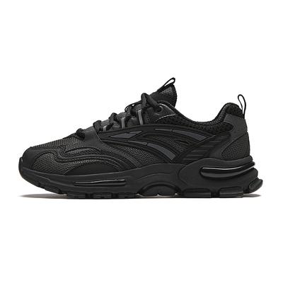 Millennium Shock Absorbing Wear Resistant Low Top Casual Shoes Women Sneakers Black Gray 922418881-4