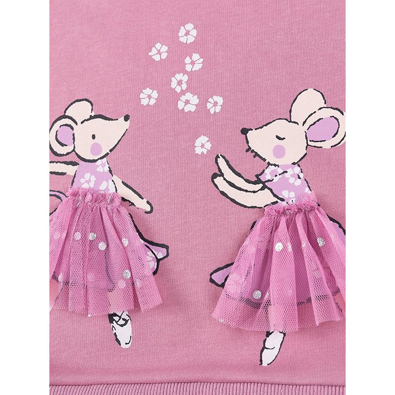 Little Maven Europäischer und Amerikanischer Stil Kinderbekleidung, Neue Herbst-Mädchenanzüge, Mit Fleece gefütterte Cartoon-Kinderanzüge