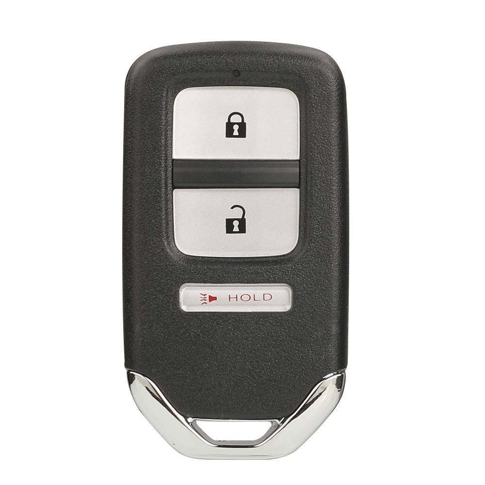 Jingyuqin 2/3/4/6 Buttons Remote Smart Key Shell Fob For Honda City Jazz Xrv Venzel Hrv Key Case Uncut Blade Replacement