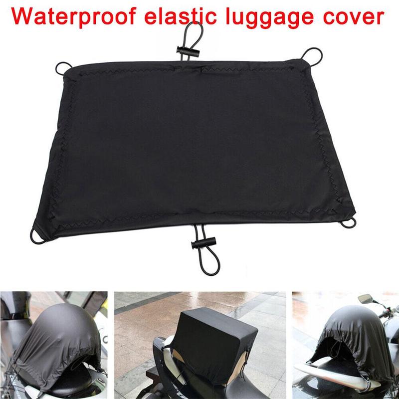 Copertura Impermeabile Elastica per Bagagli da Moto Rete Cargo Ganci per Serbatoio Con Supporto Casco Olio 6 Borsa Copertura Accessori Moto T7J6
