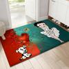 Cute B-Betty Boop Floor Mat Soft Thickened Flannel Door Mat Non-Slip Living Room Rug Home Decor