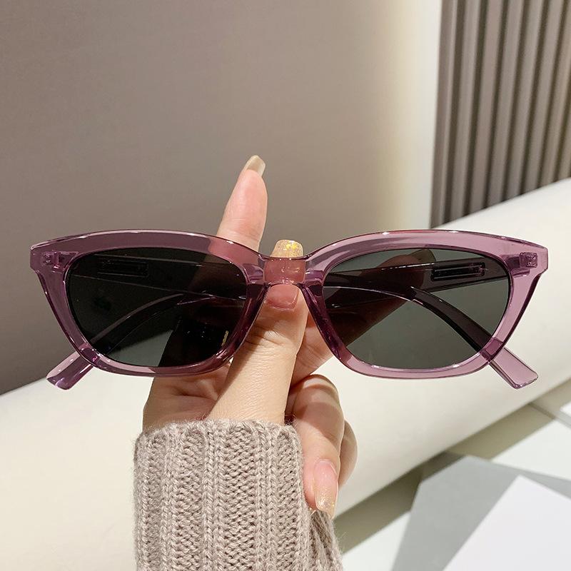 Cat Eye Fashion Sunglasses High-end Small Frame Retro Sunglasses