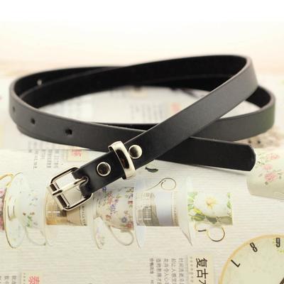 Luxury Design Leather Belt Casual Trouser Dress Belts Chic Thin Waist Strap
