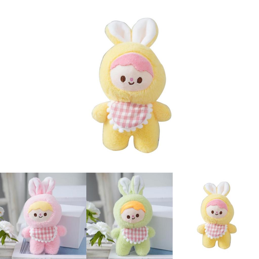 Cute Bunny Plush Toy Keychain With Pp Cotton Filling For Kids And Baby Accessories