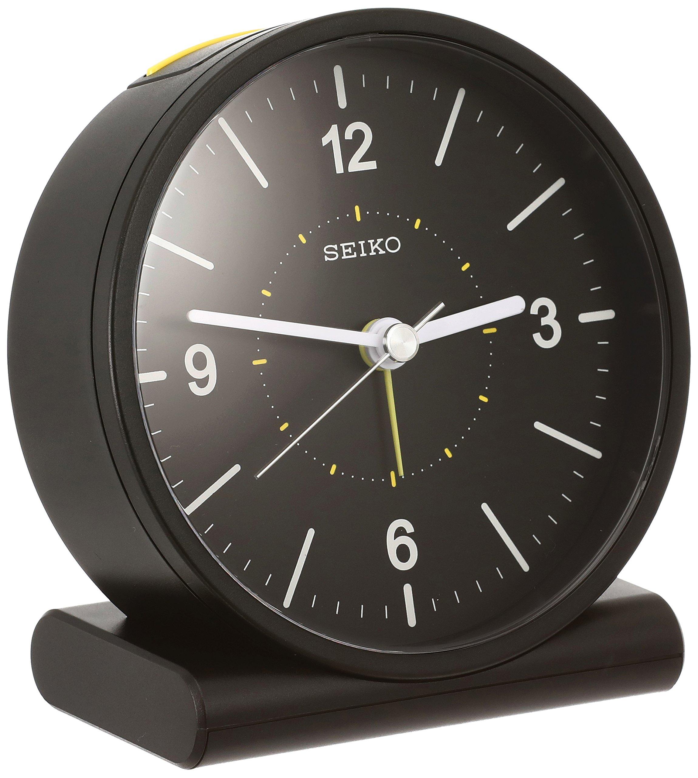

Seiko Clock Seiko Clock Alarm Clock Radio Analog Black KR328K SEIKO