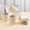 Couples' Portable Children's Toothbrush Storage Cup with Handle
